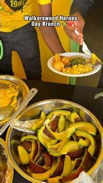 You got invited to the Jamaican buffet 🇯🇲😳 #jamaica #jamaicans