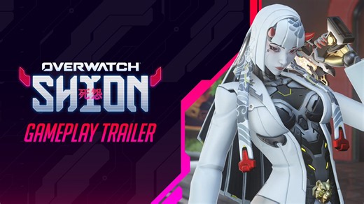 New #Overwatch Hero Gameplay Trailer 🔺Armed with dual semi-auto pistols, an omnidirectional dash, and a motorcycle she can throw, Shion thrives in dangerous situations with nothing to lose and everything to gain.💥 New DPS Hero Available: June 16