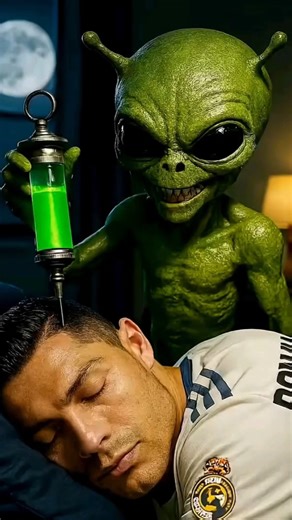 Alien and ronaldo messi story #shorts
