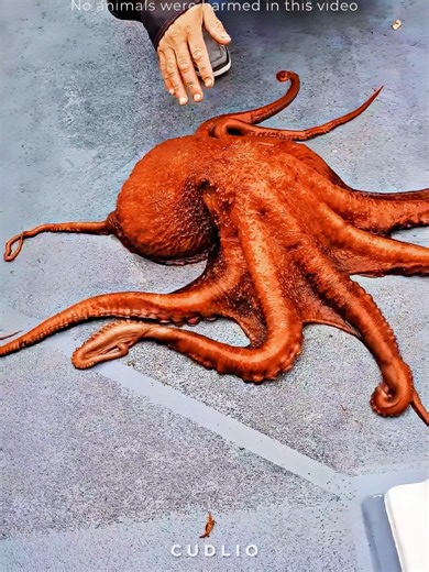 He Never Expected to See This Octopus Again ❤️ #octopus #heartwarming #shorts
