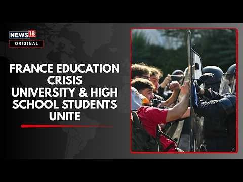 WATCH: FRANCE PROTESTS GROW | University Students Join High School Protest Movement | N18G