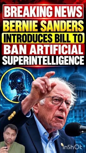 Bernie Sanders Introduces Bill to Ban Artificial Superintelligence