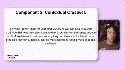 I just filmed a 3 hour 45 minute Meta Ads training for 2026.(full course)This has everything I've ever learned after• Generating over $50M• Running ads for 7 years• Working with businesses in 20+ niches.And it’s going to help you overcome the 3 BIGGEST mistakes people are making with their Meta ads in 2026.(these show up in every single account we audit)1. Generic messaging2. Wrong conversion event3. Zero pre-call nurtureThing is...They're EASY to fix when you know the system.And I compiled quit