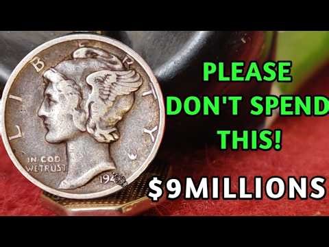 Mercury One Dime Coins Worth Thousands | Rare Coins You Must Check!