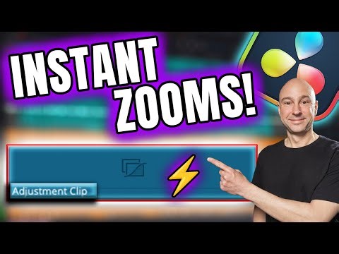 🥇 DaVinci Resolve 20 Quick Tip – Save Adjustment Clips for Faster Zooms & Motion