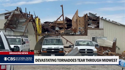 A tornado outbreak has left a trail of destruction across Illinois, damaging homes and devastating communities. Meteorologist Rob Marciano looks at the damage and has the forecast. #tornado #Illinois #weather #weathertok #tornadoes