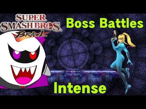 Super Smash Bros. Brawl: Boss Battles Intense as Zero Suit Samus