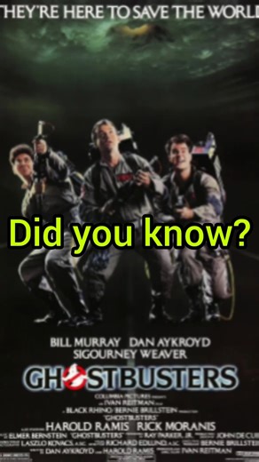 Did you know Ghostbusters