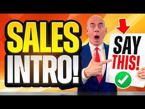 HOW TO INTRODUCE YOURSELF IN A SALES INTERVIEW | TELL ME ABOUT YOURSELF BEST ANSWER!