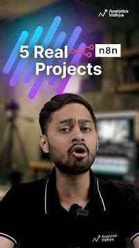 5 Real n8n Projects to Master Low-Code AI Automation