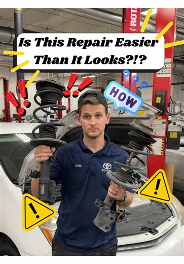 2007 Toyota Prius front strut assembly replacement guide
