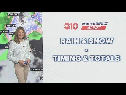 Rain, snow and cooling before warm Easter