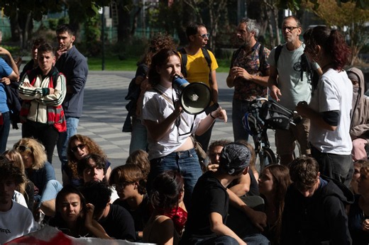 Voices: I came to France to study art. Now I’m part of a student uprising