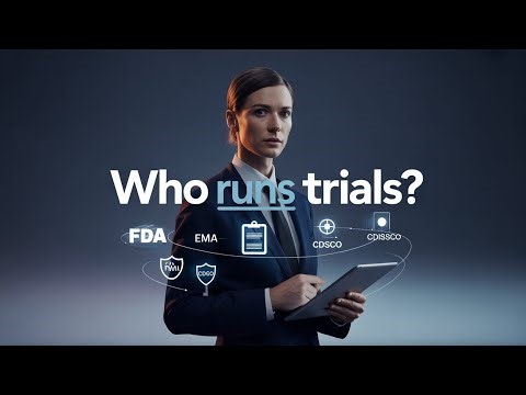 Who Runs Clinical Trials? Key Stakeholders Explained | Sponsor, CRO, Investigator & Ethics Committee