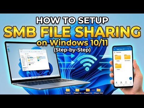 How to Setup SMB File Sharing on Windows 10/11 (Step-by-Step)