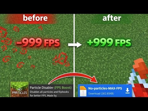 Minecraft Remove Particles Mod – Huge FPS Boost MediaFire ✅