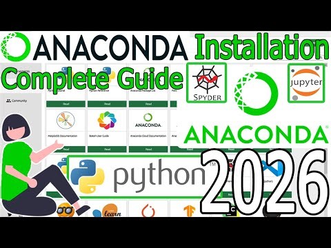 How to install Anaconda on Windows 11 [ 2026 Update ] Jupyter Notebook, Spyder IDE for Data Science