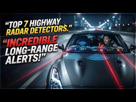 Top 7 Highway Radar Detectors With Incredible Long-Range Alerts!