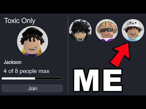 I Snuck Into a TOXIC Kids Only Server In Escape Tsunami!