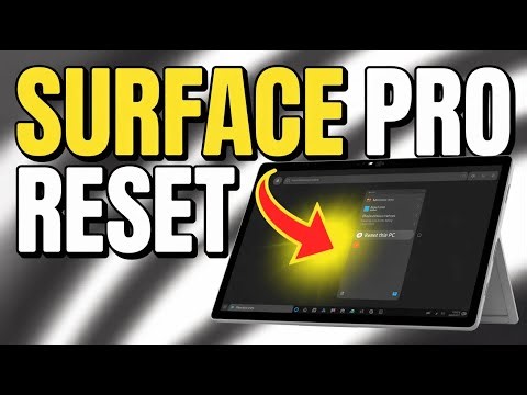 How to factory reset Surface Pro - Step by Step