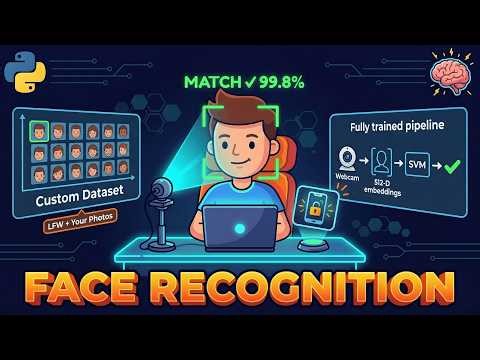 Build Real-Time Face Recognition System Using Python InsightFace & SVM Classifier | Full Tutorial