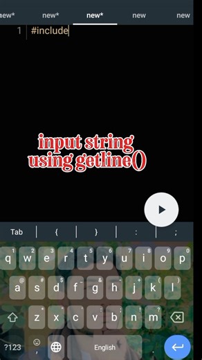 C++ 🌀 Getline Function Explained:Handling User Input in string || IMsohaibRA coding