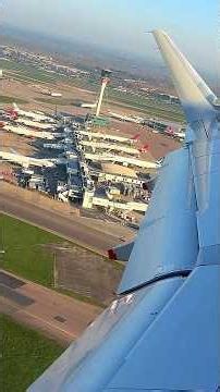 Take off from London Heathrow LHR 🇬🇧 British Airways Airbus A320neo (to Paris CDG 🇫🇷 ) #aviation