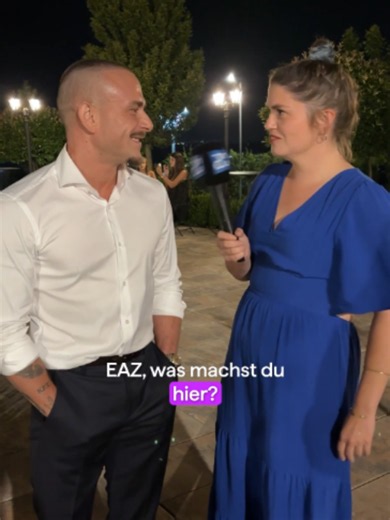 An der Hochzeit von Ariana und Sunaj haben unsere Reporterinnen vor Ort auch den Schweizer Rapper EAZ gespottet 🎤 #20min #news #kosovo #hochzeit #eaz