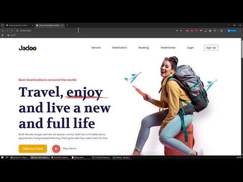 🚀 Django Travel Booking Website | Python Full-Stack Project