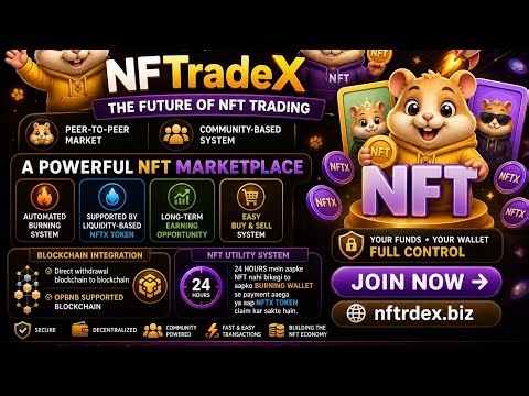 NFTradeX Full Details 2026 | Powerful NFT Marketplace Explained by Asif Nazir | Earn with NFTX Token