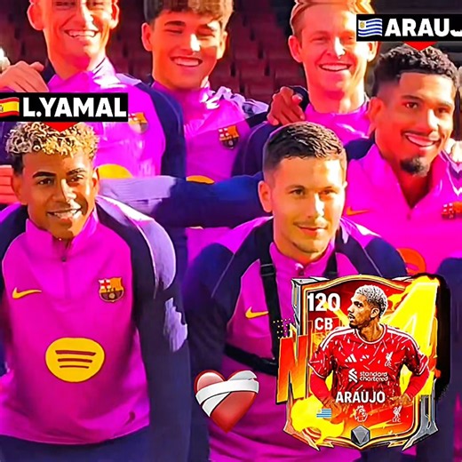 Yamal x Fabian Ruiz x Araujo Slap Skills 🤣🔥