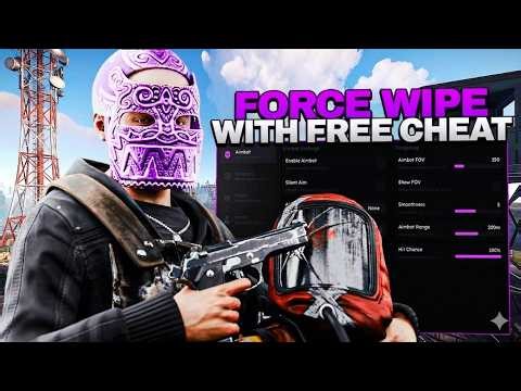 RUST FORCE WIPE WITH FREE CHEAT | RUST CHEATS | DOWNLOAD RUST CHEAT | RUST HACK | FREE RUST CHEAT