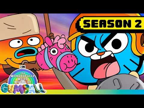FULL Season 2 | Every Episode of Gumball in 4K 📺🔥 | Cartoon Network