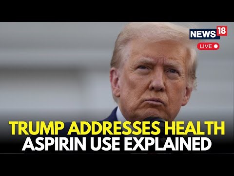 LIVE: Trump Explains Hand Bruises, Says Aspirin Dose Higher Than Recommended | WSJ Interview | N18G