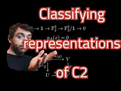 Classifying Representations of C2 | A practical guide to representation theory