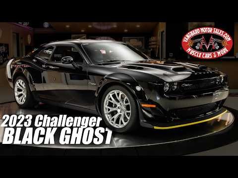 2023 Dodge Challenger Black Ghost For Sale Vanguard Motor Sales #3335