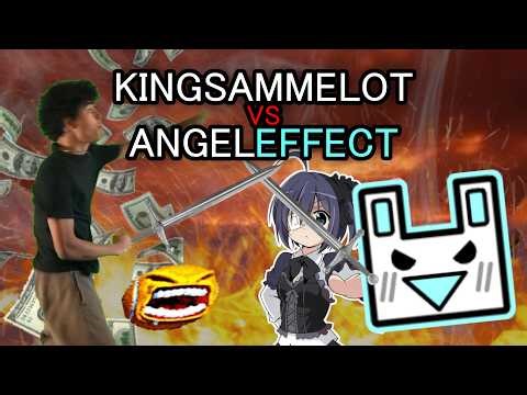 KINGSAMMELOT VS ANGELEFFECT (FIGHT TO THE DEATH) - KingSammelot Green Screen Competition
