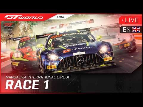 LIVE | Race 1 | Mandalika | GT World Challenge Asia powered by AWS 2026