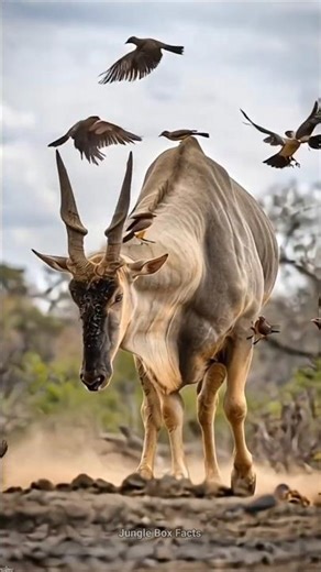 Eland Bull – ऐसा जानवर जिससे शेर भी डरता है | Africa’s Most Powerful Antelope #wildlife