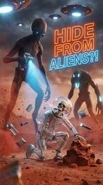 Could You Hide From Aliens for 7 Days on Mars?! #shorts