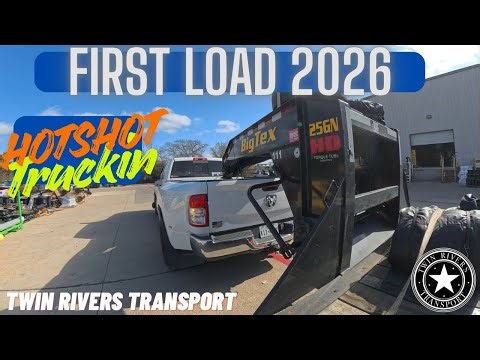 First trip doing hotshot in 2026