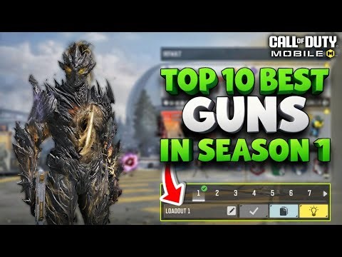 Top 10 Best Guns in COD Mobile Season 1 – Best Loadouts & Meta Weapons #codm 