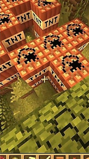 I Planted WAY Too Much TNT in Minecraft 😳💥 PC Gameplay #Shorts