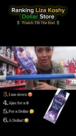 Ranking Liza Koshy Dollar Store 💲🤣