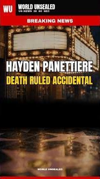 HAYDEN PANETTIERE DEATH RULED ACCIDENTAL — Police Close Investigation at 36