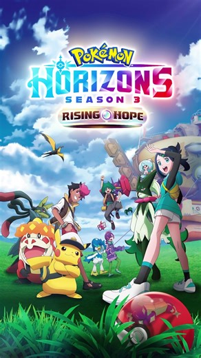 It’s been one year since the events in Laqua—what’s new with Liko, Roy, and Dot? Catch up with our heroes and their unexpected new friend, Ult, as they attempt to rebuild the Rising Volt Tacklers and uncover the mysteries behind the pink mist in Pokémon Horizons: Season 3—Rising Hope, now playing on Netflix: https://pkmn.news/WatchHorizonsS3 | Pokémon
