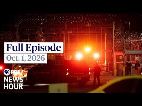 PBS News Hour full episode, Oct. 1, 2026