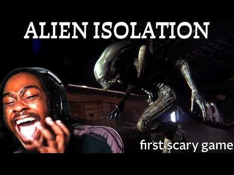THIS WAS THE WORST GAME TO PLAY FOR MY FIRST SCARY GAME! | ALIEN ISOLATION