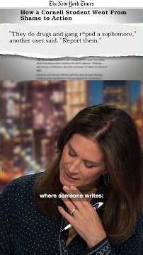 NYT Reporter on the trove of documents that’s jolting the Cornell investigation