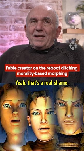 Fable creator Peter Molyneux explains why it's harder to do the morphing in today's world. #gaming